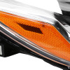 2015-2017 Toyota Camry Projector Headlight w/ Amber Reflector - Passenger Side Only (Chrome Housing/Clear Lens)