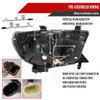 2007-2013 Toyota Tundra/ 2008-2017 Sequoia LED C-Bar Projector Headlights (Jet Black Housing/Clear Lens)