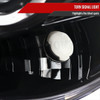 2002-2005 Dodge RAM 1500/ 2003-2005 RAM 2500 3500 Dual Halo Projector Headlights (Jet Black Housing/Clear Lens)