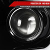 2014-2021 Toyota Tundra LED C-Bar Projector Headlights w/ Sequential Turn Signal Lights (Jet Black Housing/Clear Lens)