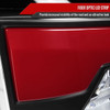 2007-2009 Dodge RAM 1500/2500/3500 Red LED Bar Tail Lights (Matte Black Housing/Clear Lens)