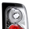 1994-2002 Dodge RAM Tail Lights (Chrome Housing/Clear Lens)