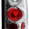 1994-2002 Dodge RAM Tail Lights (Chrome Housing/Clear Lens)