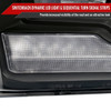 2009-2018 Dodge RAM 1500/2010-2018 RAM 2500 3500 Dual Switchback Sequential LED Bar Factory Style Headlights (Matte Black Housing/Clear lens)