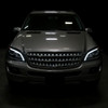 2006-2008 Mercedes Benz W164 ML Class LED Bar Projector Headlights w/ Sequential Turn Signal Lights (Matte Black Housing/Clear Lens) 2006-2008 Mercedes Benz W164 ML Class LED Bar Projector Headlights w/ Sequential Turn Signal Lights (Matte Black Housing/Clear Lens)