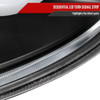 2003-2007 Infiniti G35 Coupe White LED Halo Sequential Signal Tail Lights (Matte Black Housing/Clear Lens)