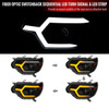 2012-2015 Toyota Tacoma Switchback Sequential LED Bar Projector Headlights (Matte Black Housing/Smoked Lens)