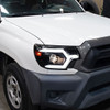 2012-2015 Toyota Tacoma Switchback Sequential LED Bar Projector Headlights (Matte Black Housing/Smoked Lens)