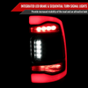 2013-2018 RAM 1500/2500/3500 Sequential Signal LED Tail Lights (Matte Black Housing/Clear Lens)
