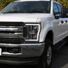 2017-2019 Ford F-250 F-350 F-450 F-550 Switchback LED C-Bar Projector Headlights (Jet Black Housing/Clear Lens)