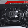 2015-2022 Chevrolet Colorado LED Bar Projector Headlights (Glossy Black Housing/Smoked Lens)