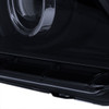 2010-2014 Ford Mustang LED Bar Projector Headlights w/ Sequential Turn Signals (Glossy Black Housing/Smoked Lens)