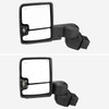 2020-2025 Chevrolet Silverado/GMC Sierra 2500HD/3500HD Power Adjustable, Heated, & Manual Extendable Chrome Towing Mirrors w/ Smoked Lens LED Turn Signal & Clearance Lights