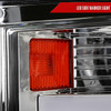 2015-2017 Ford F-150 LED Bar Projector Headlights w/ Switchback Sequential Turn Signals (Chrome Housing / Clear Lens)