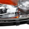 2005-2010 Chevrolet Cobalt Pontiac Pursuit/G5 Crystal Headlights w/ Amber Reflector (Chrome Housing/Clear Lens)