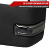 2017-2019 Ford F-250/F-350/F-450/F-550 Power Adjustable, Heated, BSM, ATS, & Manual Extendable Towing Mirrors w/ Smoked Lens LED Turn Signal, Clearance, & Auxiliary Lights