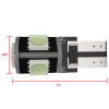 T10 5 SMD LED Bulb w/ Integrated Canbus - 2PC (White)