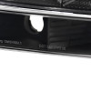1999-2007 GMC Sierra/Yukon/Yukon XL Factory Style Crystal Headlights w/ Amber Reflector & Bumper Lights (Matte Black Housing/Clear Lens)