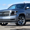 2015-2020 Chevrolet Tahoe Suburban/ 2016-2019 Suburban 3500HD LED C-Bar Projector Headlights w/ LED Turn Signal Lights (Glossy Black Housing/Smoked Lens)