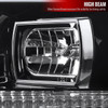 2004-2008 Ford F-150/ 2006-2008 Lincoln Mark LT LED C-Bar Projector Headlights (Jet Black Housing/Clear Lens)