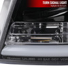 2004-2008 Ford F-150/ 2006-2008 Lincoln Mark LT LED C-Bar Projector Headlights (Jet Black Housing/Clear Lens)