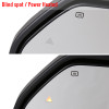 2017-2019 Ford F-250/F-350/F-450/F-550 Super Duty Power Adjustable, Heated, BSM, ATS, & Manual Extendable Towing Mirrors w/ Clear Lens LED Turn Signal, Clearance, & Auxiliary Lights