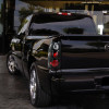 2003-2006 Chevrolet Silverado Tail Lights (Matte Black Housing/Clear Lens)