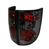 2005-2010 Honda Ridgeline Tail Lights (Chrome Housing/Smoked Lens)