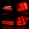 2006-2008 Lexus IS250/IS350 LED Tail and Trunk Lights (Matte Black Housing/Clear Lens)