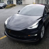 2017-2020 Tesla Model 3 Matte Black Polypropylene 3PC Bumper Lip