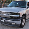 1999-2002 Chevrolet Silverado/ 2000-2006 Tahoe Suburban Dual Halo Projector Headlights (Chrome Housing/Smoked Lens)