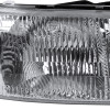 1999-2006 GMC Sierra/Yukon/Yukon XL Clear Lens Crystal Headlight w/ Amber Reflector - Passenger Side Only