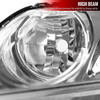 2006-2011 Honda Civic Sedan Crystal Headlights (Chrome Housing/Clear Lens)
