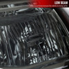 2019-2024 Dodge RAM 2500/3500/4500/5500 Factory Style Headlights (Chrome Housing/Smoked Lens)