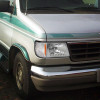 1992-2006 Ford Econoline Factory Style Headlights w/ SMD LED Light Strip (Chrome Housing/Clear Lens)