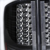 2002-2006 Dodge RAM LED Tail Lights (Matte Black Housing/Clear Lens)