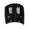 2002-2006 Dodge RAM LED Tail Lights (Matte Black Housing/Clear Lens)