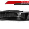 1999-2007 GMC Sierra/Yukon/Yukon XL Bumper Lights (Matte Black Housing/Clear Lens)