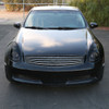 2003-2007 Infiniti G35 Coupe LED Bar Projector Headlights w/ Sequential Turn Signals (Black Housing/Smoked Lens)