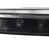 Universal 4W 8 LED 6000K Daytime Running Lights (Matte Black Housing/Clear Lens)