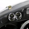 2006-2008 Volkswagen Golf Rabbit/ 2006-2010 Jetta Dual Halo Projector Headlights (Matte Black Housing/Smoked Lens)
