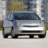 2006-2009 Toyota Prius Factory Style Headlights with Amber Reflector (Chrome Housing/Clear Lens)