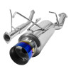 1989-1994 Nissan 240SX S13 T-304 Stainless Steel N1 Style Catback Exhaust System w/ Burnt Tip