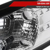 1999-2004 Ford Mustang Dual Halo V2 Projector Headlights (Chrome Housing/Clear Lens)