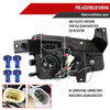 2005-2010 Dodge Charger Dual Halo Projector Headlights (Jet Black Housing/Clear Lens)