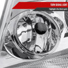 2004-2008 Ford F-150/ 2006-2008 Lincoln Mark LT Projector Headlights w/ Amber Reflectors (Chrome Housing/Clear Lens)