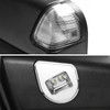 2002-2009 Dodge RAM 1500/2500/3500 Manual Adjustable & Foldable Side Mirrors w/ LED Turn Signal & Puddle Lights