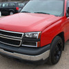 2002-2006 Chevrolet Avalanche/ 2003-2007 Silverado LED Bar Factory Style Headlights & Bumper Lights (Matte Black Housing/Clear Lens)
