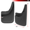 2014-2018 Chevrolet Silverado 1500/2500HD/3500HD ABS Front & Rear Mud Flap Splash Guards (Models without Fender Flares & Single Rear Wheel)