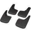 2014-2018 Chevrolet Silverado 1500/2500HD/3500HD ABS Front & Rear Mud Flap Splash Guards (Models without Fender Flares & Single Rear Wheel)